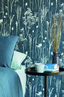 300814 Seagrass Blue Wallpaper by Eijffinger