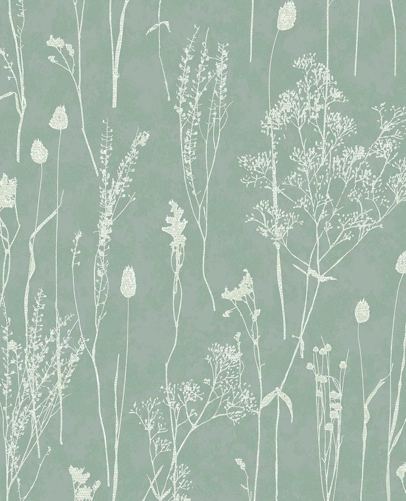 300815 Seagrass Blue Wallpaper by Eijffinger