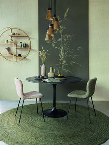 300905 Aqua Twigs Green Mural by Eijffinger