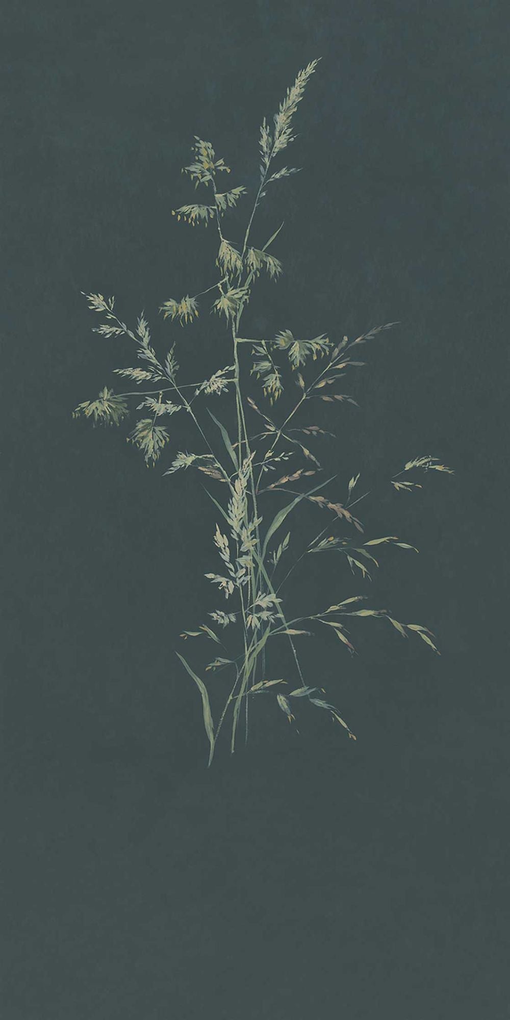 300906 Aqua Twigs Grey Mural by Eijffinger