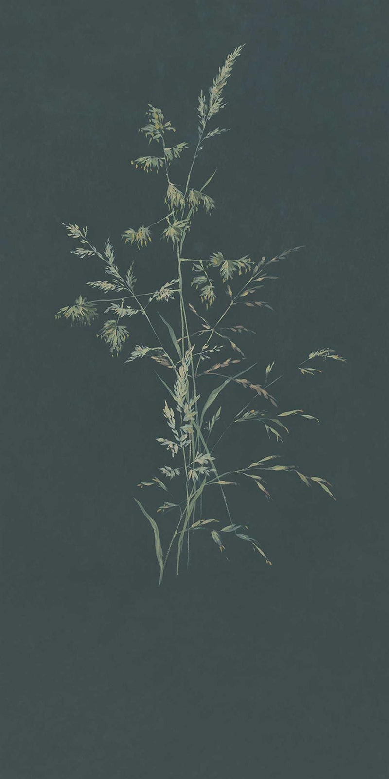 300906 Aqua Twigs Grey Mural by Eijffinger