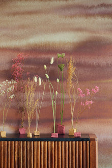 300908 Aqua Twigs Ochre Mural by Eijffinger
