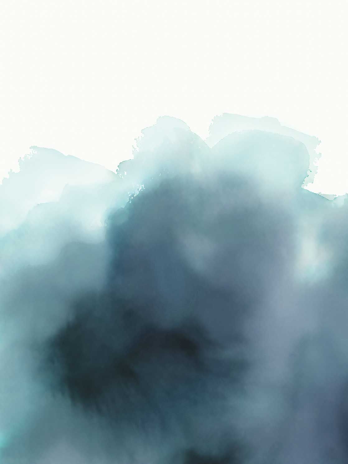 300913 Aqua Twigs Blue Mural by Eijffinger