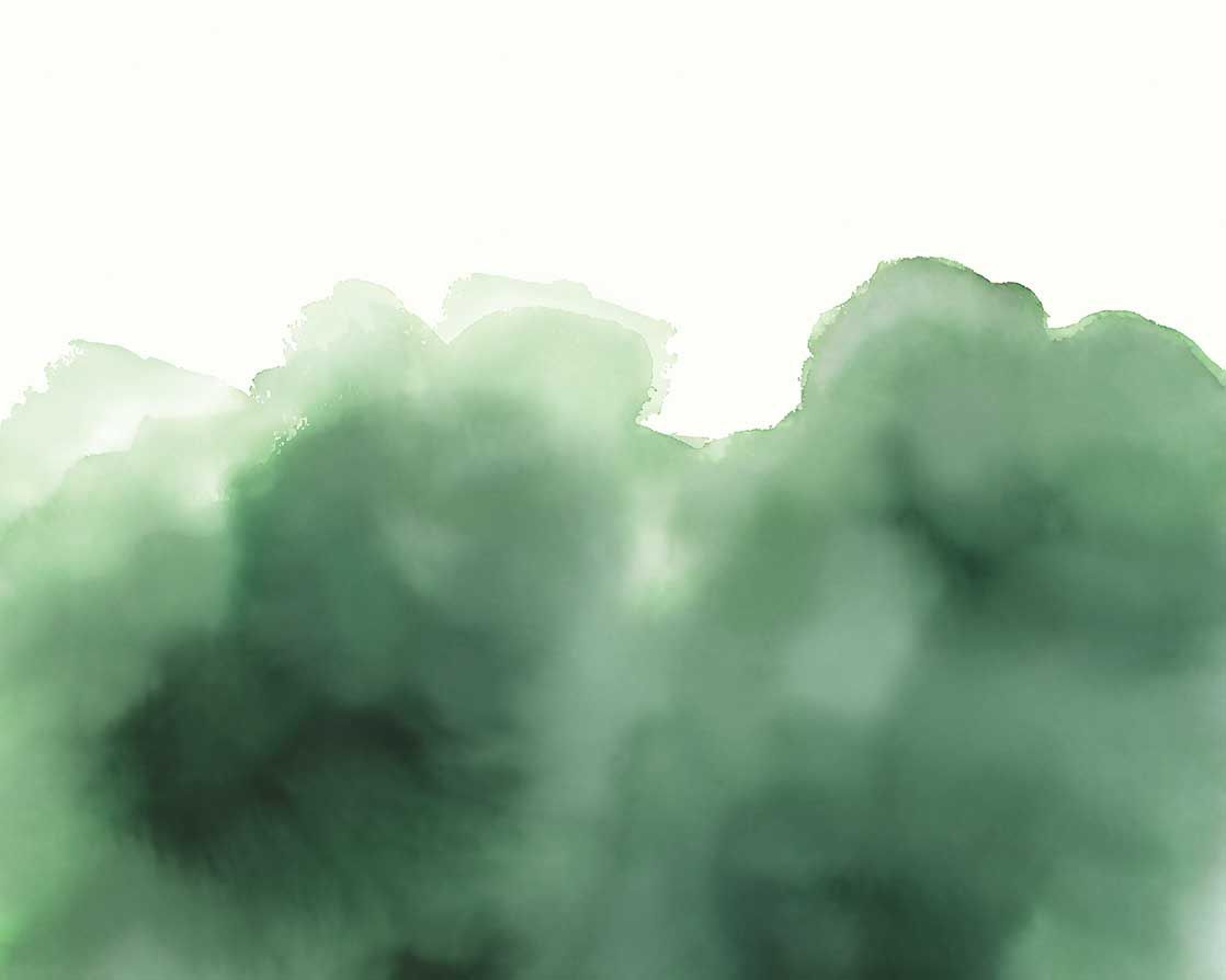 300914 Aqua Twigs Green Mural by Eijffinger