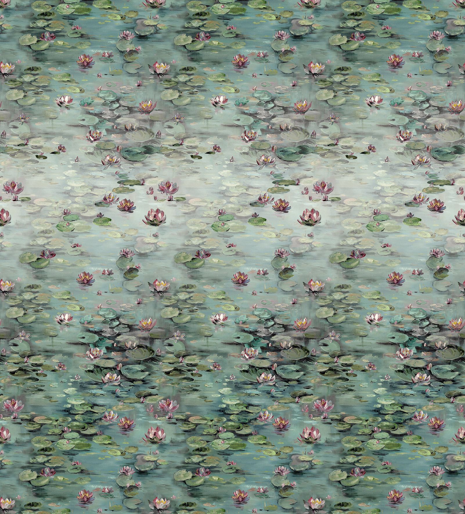 30100 Bombay Design 001 Blue and Green Mural by Galerie