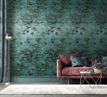 30101 Bombay Design 001 Green and Blue Mural by Galerie