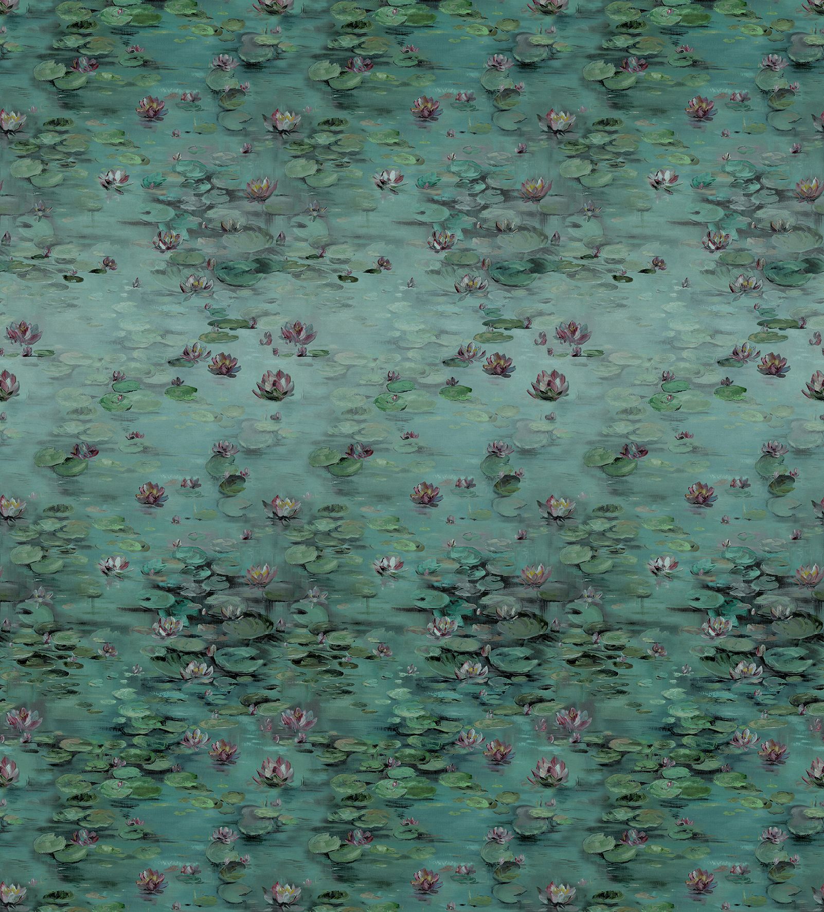30101 Bombay Design 001 Green and Blue Mural by Galerie