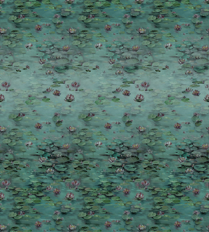 30101 Bombay Design 001 Green and Blue Mural by Galerie