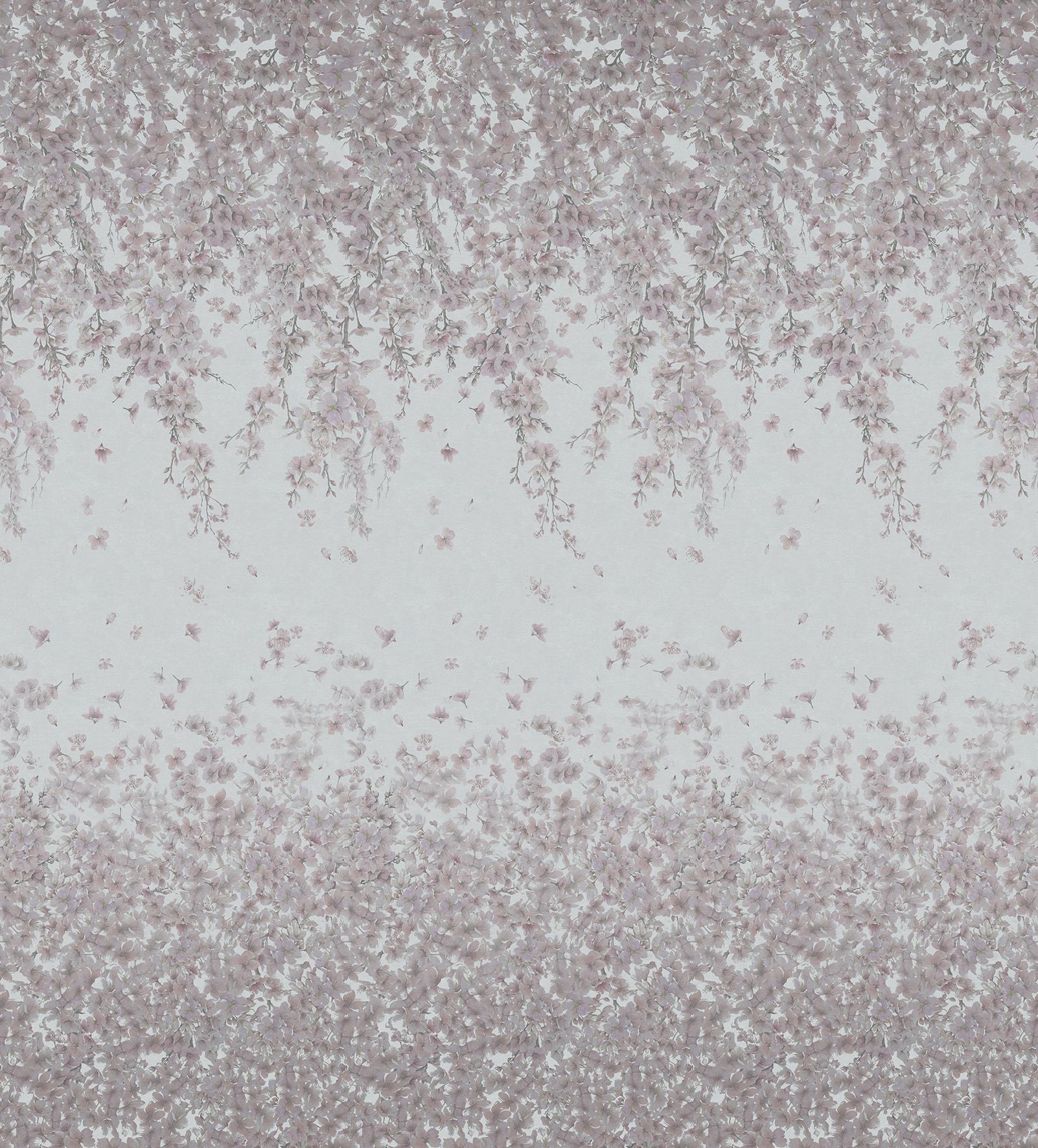 30102 Bombay Design 002 Purple Lilac and Silver Grey Mural by Galerie
