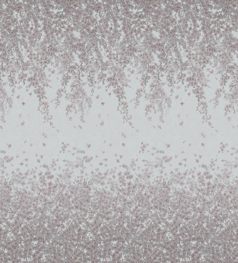 30102 Bombay Design 002 Purple Lilac and Silver Grey Mural by Galerie