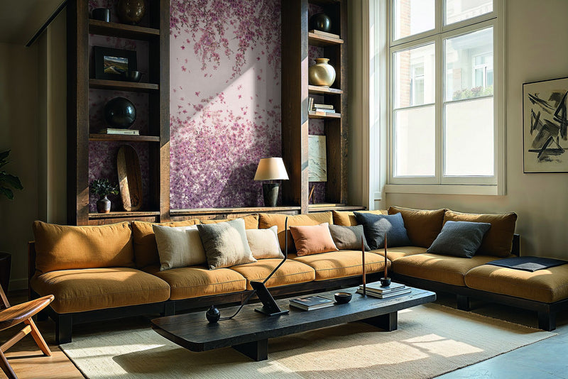30103 Bombay Design 002 Pink Mural by Galerie