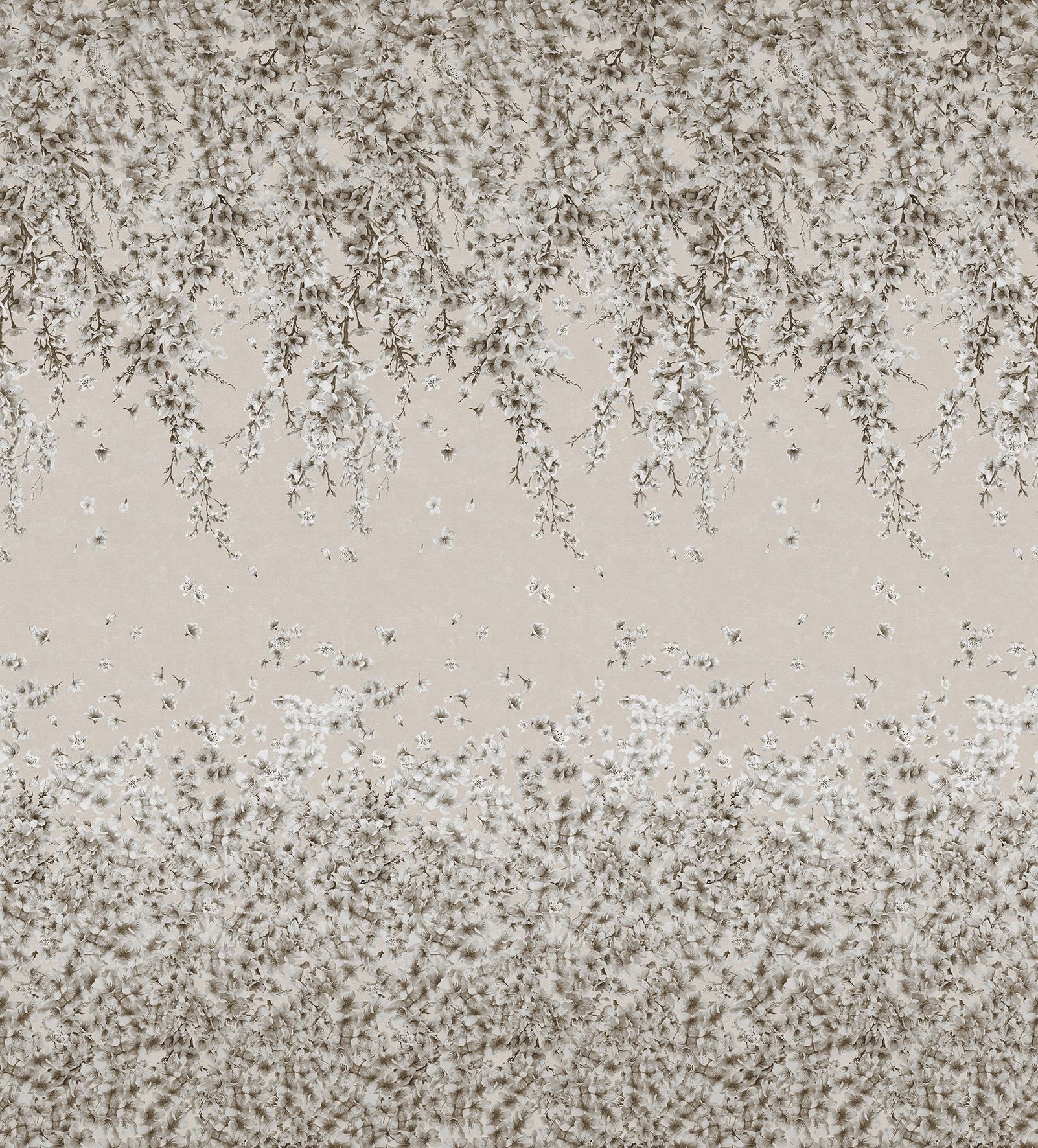 30104 Bombay Design 002 Orange and Beige Mural by Galerie