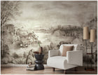 30199 Bombay Design 013 Beige Mural by Galerie