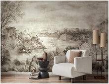 30199 Bombay Design 013 Beige Mural by Galerie