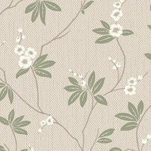 3020 Amelie Blossom Floral Green Wallpaper by Belgravia