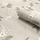 3020 Amelie Blossom Floral Green Wallpaper by Belgravia