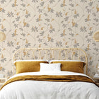 3021 Amelie Blossom Floral Yellow Wallpaper by Belgravia