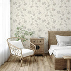 3024 Amelie Blossom Floral Beige Wallpaper by Belgravia