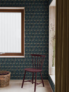 3050 Venice Dark Blue Graphics Wallpaper by Boråstapeter