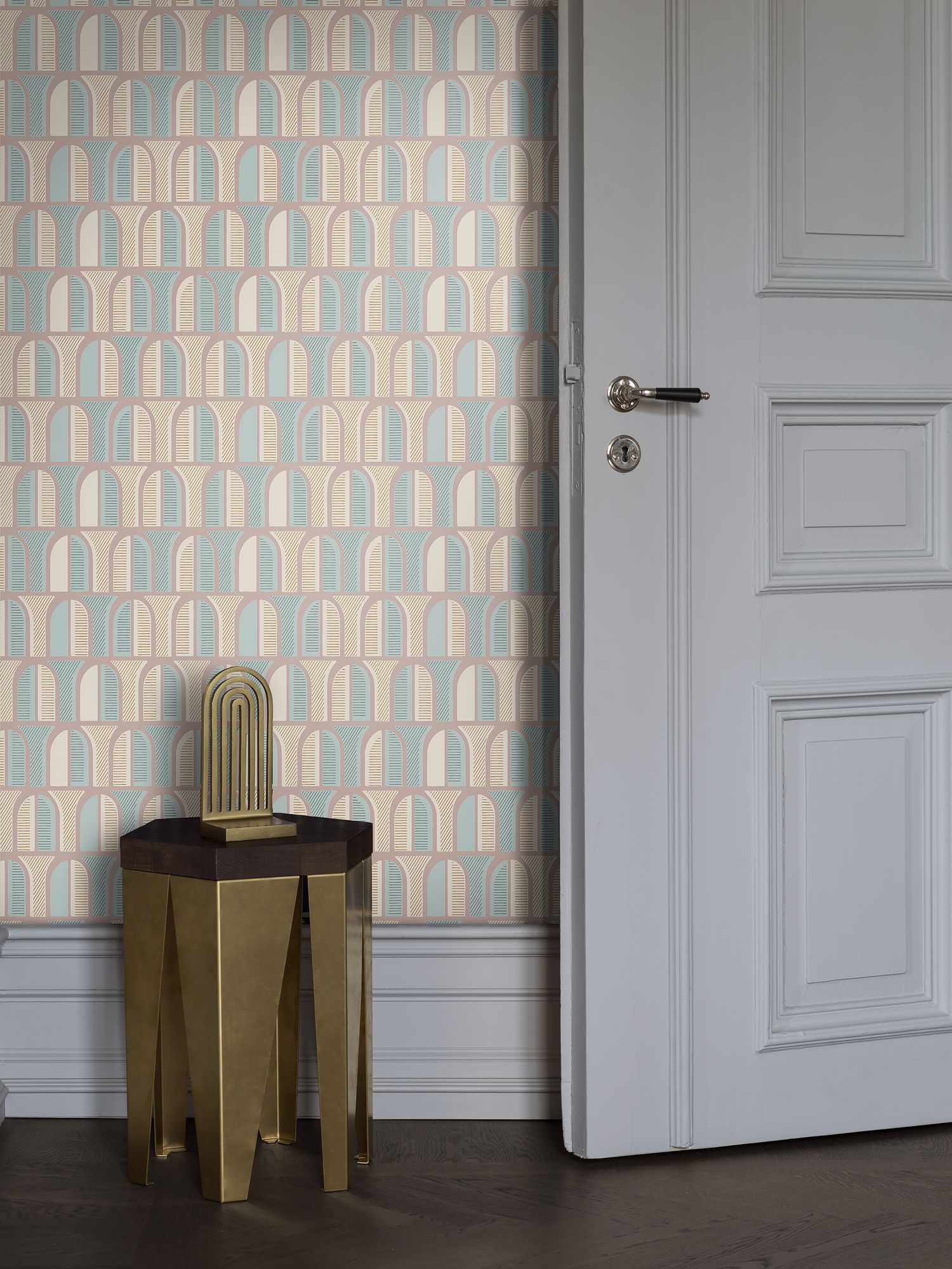 3051 Venice Multicoloured Graphics Wallpaper by Boråstapeter