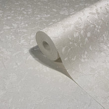 30621 Floral Trail White Pearl Industrial Effects By Galerie