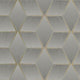 Luxor Grey Geo Wallpaper by Rasch