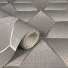 310610 Luxor Grey Geo Wallpaper by Rasch