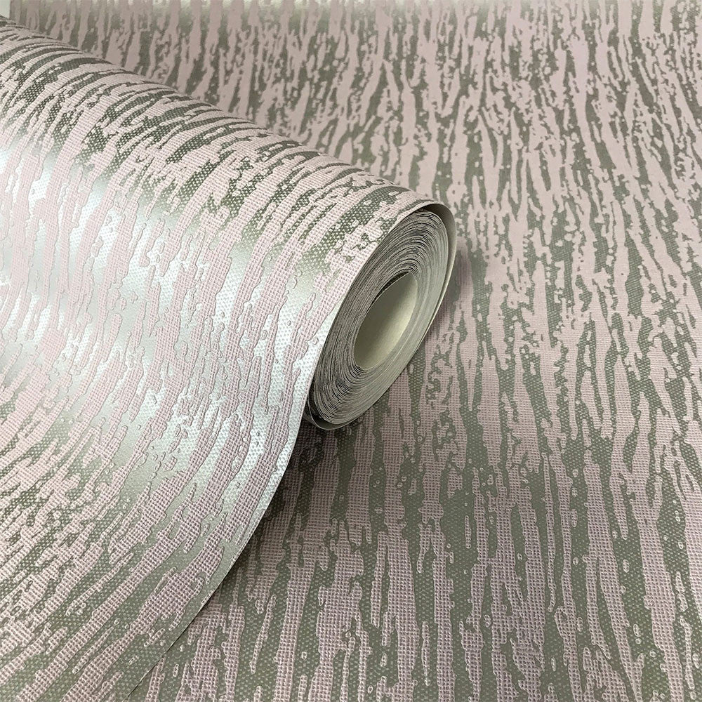 311211 Fabrique Distressed Texture Blush and Rose Wallpaper by Rasch