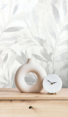 311617 Fiji Leaf Grey Elegant Homes Wallpaper by Rasch