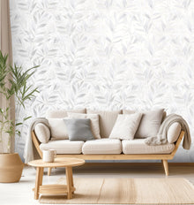311617 Fiji Leaf Grey Elegant Homes Wallpaper by Rasch