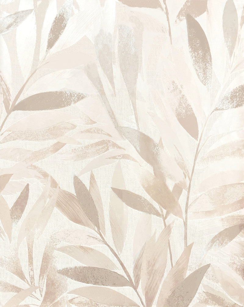 311624 Fiji Leaf Neutral Elegant Homes Wallpaper by Rasch