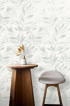 311631 Fiji Leaf Sage Elegant Homes Wallpaper by Rasch