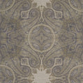 Elswick Paisley Blue Umber Wallpaper by Zoffany