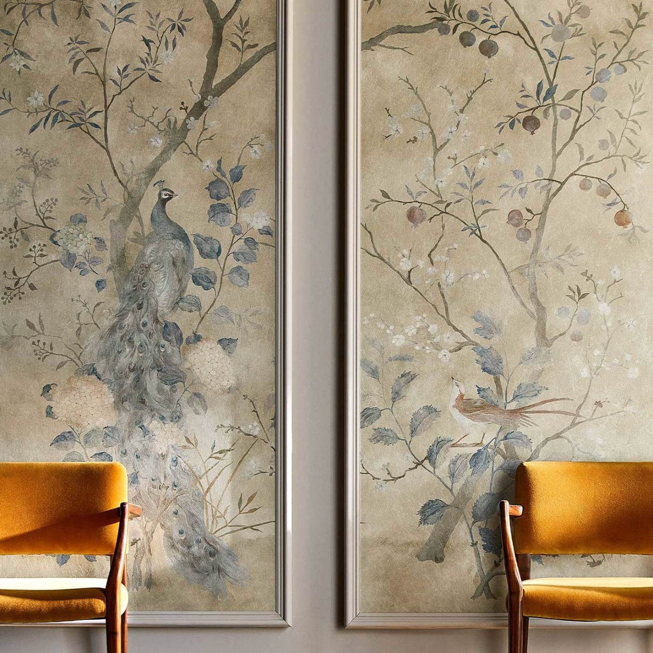 ZKEM312660 Rotherby Kensington Walk Wallpaper by Zoffany