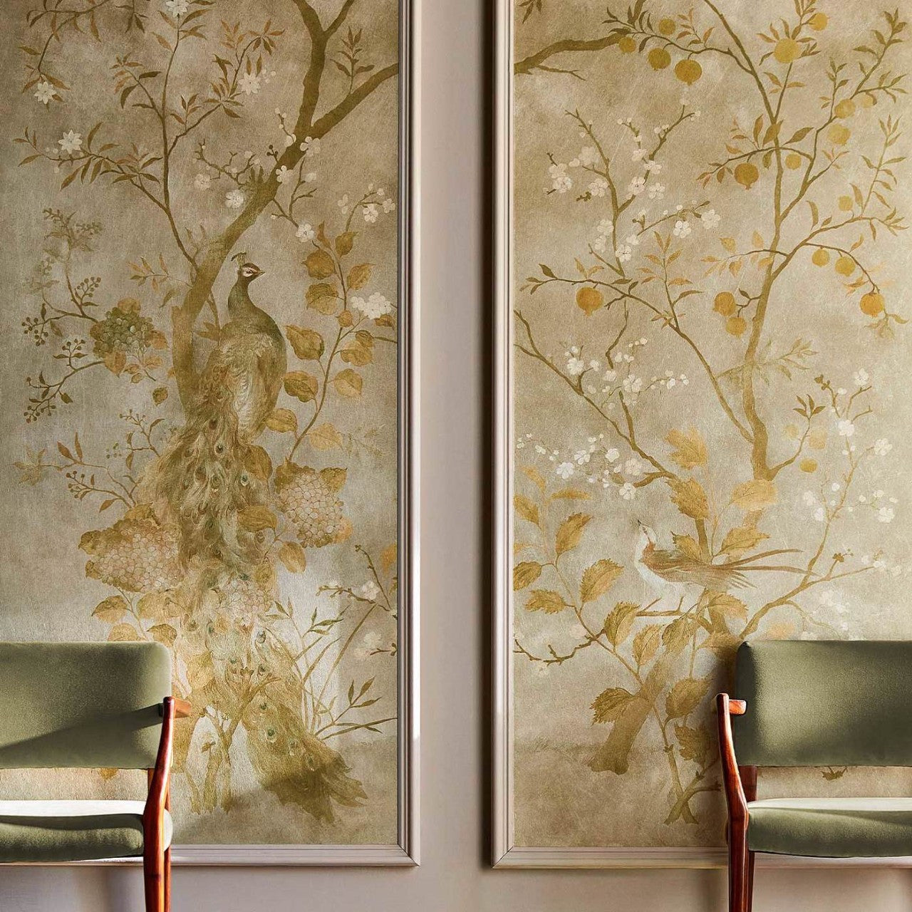 ZKEM312661 Rotherby Kensington Walk Wallpaper by Zoffany