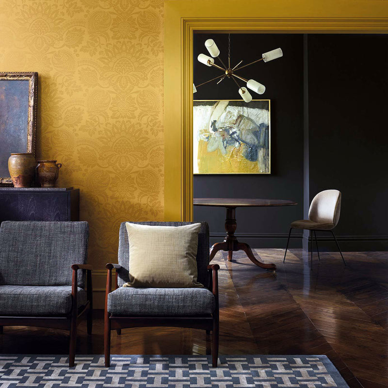 312695 Pomegranate Damask - The Alchemy of Colour Wallpaper by Zoffany