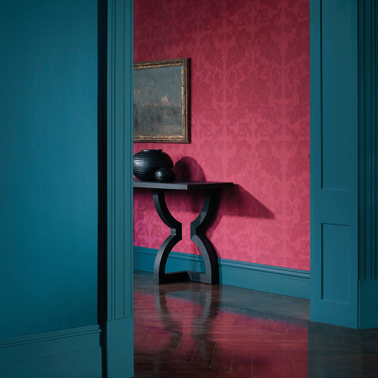 312700 Villandry Constantina Damask - The Alchemy of Colour Wallpaper by Zoffany