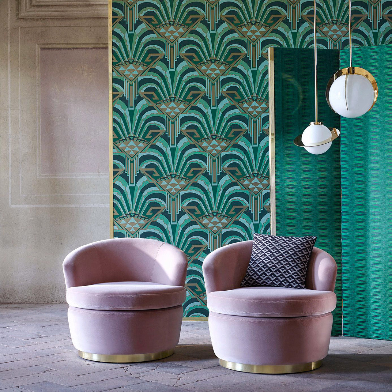 312745 Conway The Muse Wallpaper by Zoffany