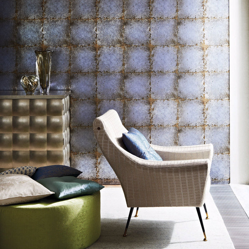 312832 Lustre Tile The Muse Wallpaper by Zoffany