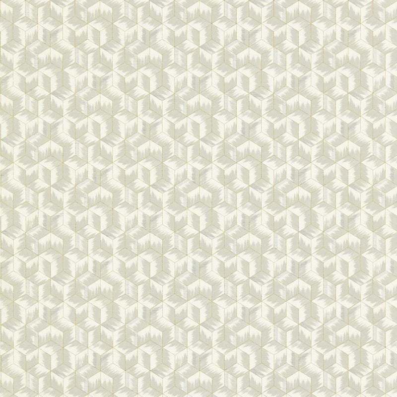 312891 Tumbling Blocks Rhombi Wallpaper By Zoffany