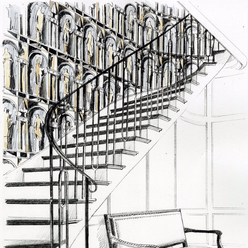 312967 Montacute Palladio Wallpaper by Zoffany