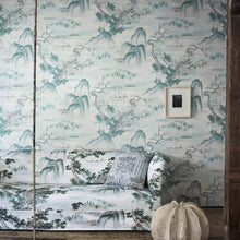 ZHIW312983 Floating Mountains Kensington Walk Wallpaper by Zoffany