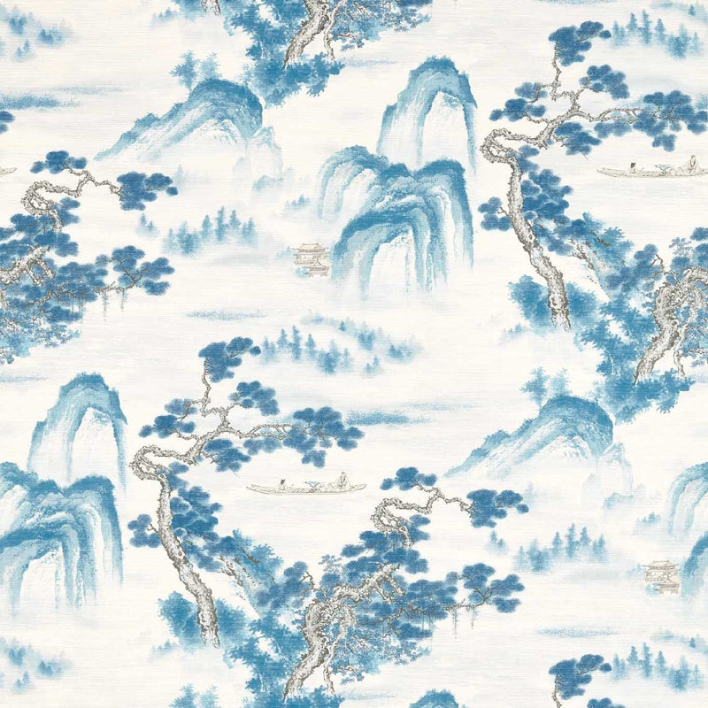 ZHIW312984 Floating Mountains Kensington Walk Wallpaper by Zoffany