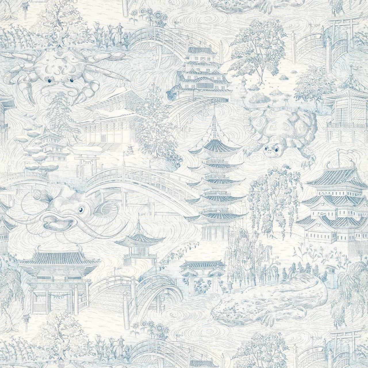 ZHIW312987 Eastern Palace Kensington Walk Wallpaper by Zoffany