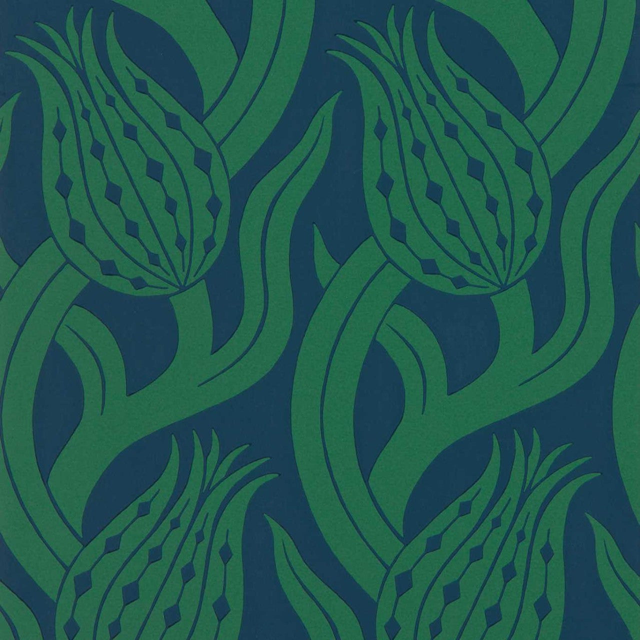 ZHIW312996 Persian Tulip Kensington Walk Wallpaper by Zoffany