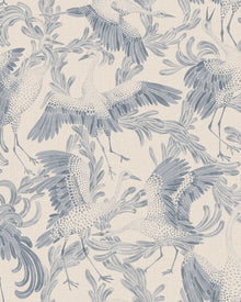 Dancing Crane Icons Wallpaper by Boråstapeter