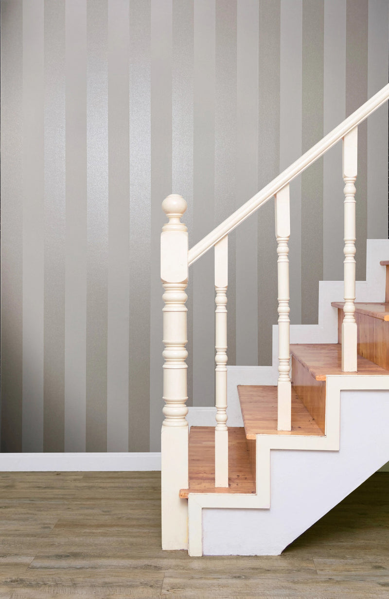 31322 Pearlescent Stripe Beige Industrial Effects By Galerie