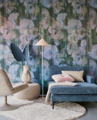 313571 Inky Floral Wallpaper By Eijffinger