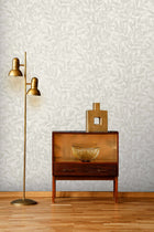 315004 Richmond Leaf Off White Wallpaper by Rasch