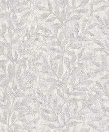 315011 Richmond Leaf Grey Wallpaper by Rasch